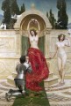 Tannhauser en el Venusberg John Collier Pre Raphaelite Orientalist